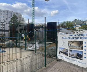 Nowa hala sportowa powstaje na Białołęce (wrzesień 2025)