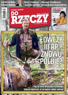 Do Rzeczy OSKARŻA Komorowskiego: Łowczy III RP znowu poluje?