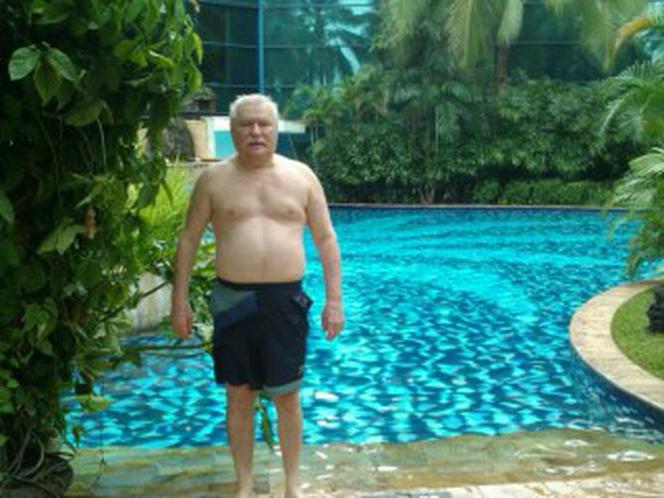Wałęsa na wykładach w Indonezji