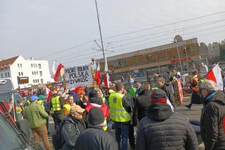 Protest rolników w Pomorskiem. Blokady na drogach krajowych i w centrum Gdańsk