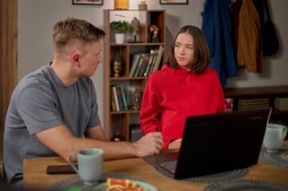 Na Wspólnej odc. 4008: Ania (Sonia Mietielica), Igor (Jakub Wesołowski)