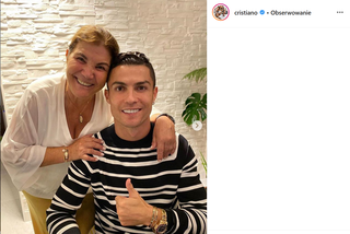 Cristiano Ronaldo z mamą