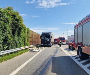 Wypadek na DK94 w Łukanowicach - 10.07.2023r.
