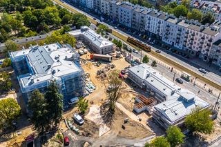 Budowa kompleksu Sinfonia Varsovia w Warszawie
