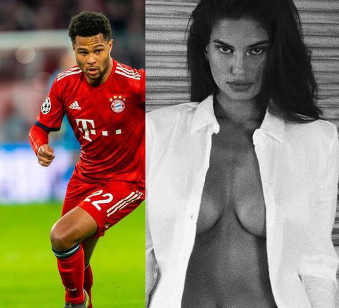 Serge Gnabry strzela, a jego SEKSOWNA dziewczyna SZALEJE! W jej żyłach płynie polska krew! [ZDJĘCIA]