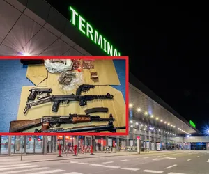 Handlarz broni zatrzymany na lotnisku