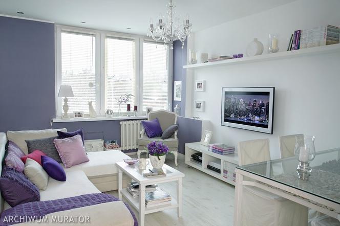 Biały salon