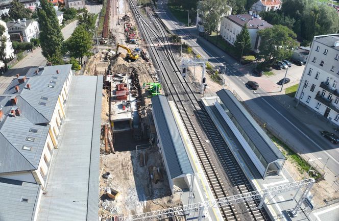 Modernizacja stacji kolejowej na Mazurach nabiera tempa. Na jakim etapie są prace?