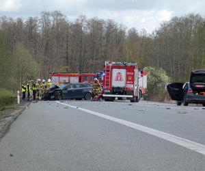  Tragiczny wypadek w Całowaniu. Wyprzedzała ciężarówkę, nie żyje