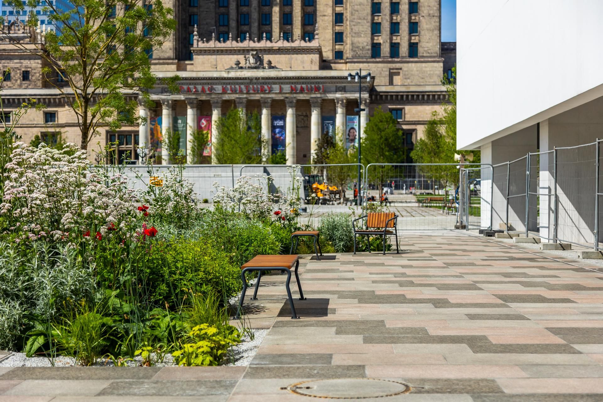 Plac Centralny Warszawa, sierpień 2025