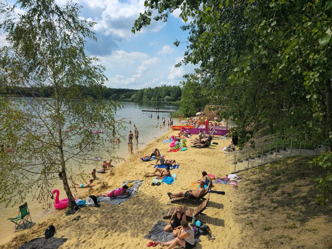 Odwiedziłam kąpielisko na stawie Morawa w Katowicach