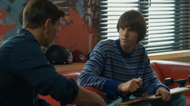 Barwy szczęścia, odcinek 3167. Tomasz (Jakub Sokołowski), Wiktor (Grzegorz Kestranek)