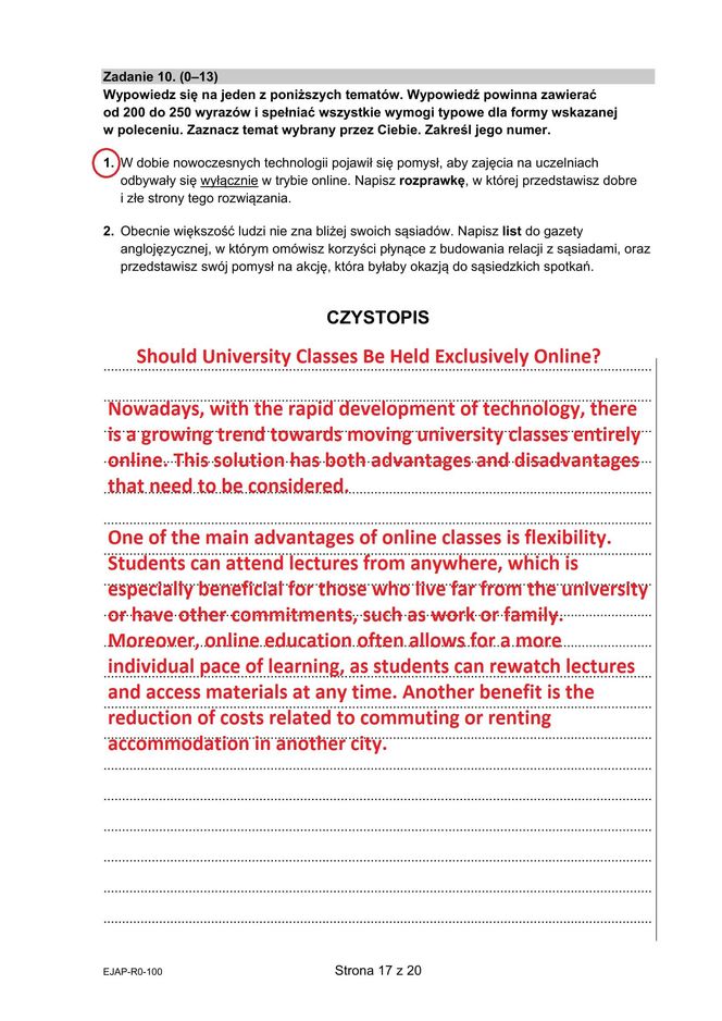 Matura 2025 angielski rozszerzony: ODPOWIEDZI do wszystkich zadań, gotowe rozwiązania matury z angielskiego - Formuła 2015 [8.05.2025]