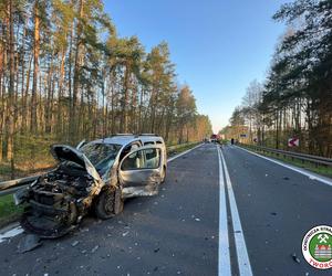 Groźnie wyglądające zdarzenie na DK11 w Tworogu. Jeden z kierowców był pijany 