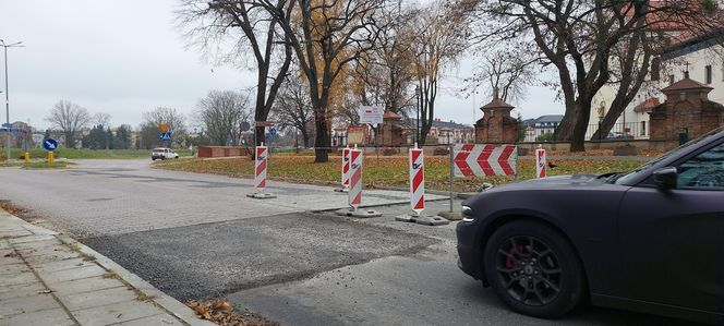ulica Akademicka w remoncie