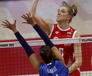 Agnieszka Korneluk - mecz Polska - Włochy