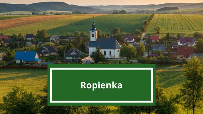 Ropienka – wieś w gminie Ustrzyki Dolne, powiat bieszczadzki.        