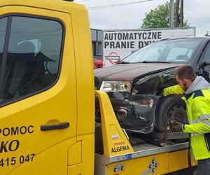 Wypadek na Leśnej w Starachowicach. Jeden z kierowców trafił do szpitala 