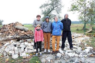 Ocalił rodzinę z pożaru