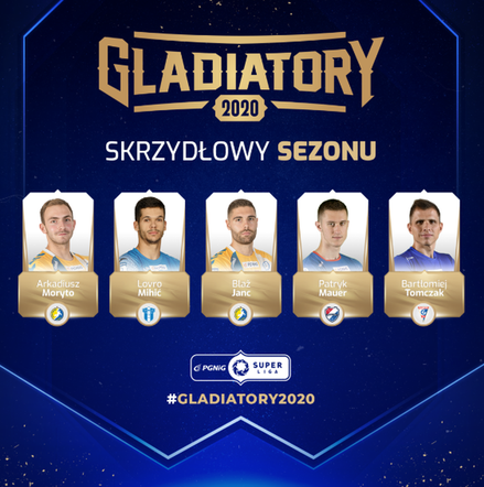 Skrzydłowy Sezonu – nominowani / PGNiG Superliga Gladiatory 2020