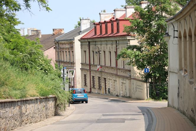 Ul. Podwale w Lublinie przed remontem
