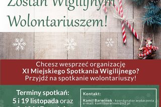 Poszukiwani darczyńcy i wolontariusze do Miejskiego Spotkania Wigilijnego w Kołobrzegu