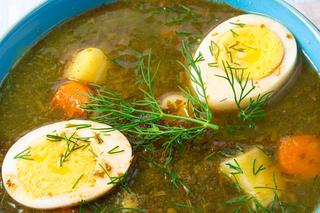 Szczawiowa zupa-krem z wykorzystaniem resztek