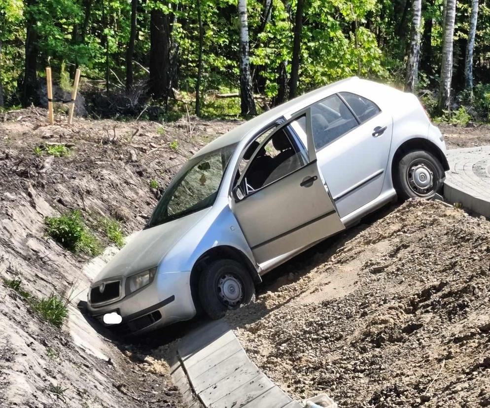 Pijany kierowca na Radomskiej