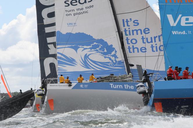 Start ostatniego etapu Volvo Ocean Race 2017/18