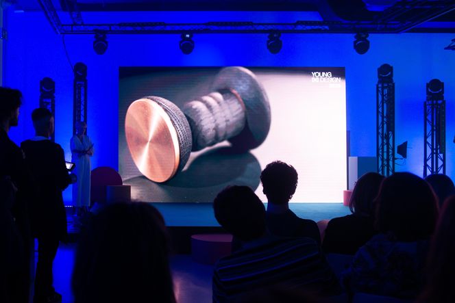 Ręcznie wykonana, autorska statuetka konkursu Young Design 2025
