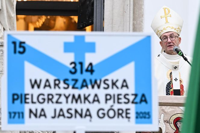 314. Warszawska Pielgrzymka Piesza - wyjście z Warszawy