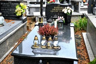 Tak wygląda grób Barbary Skrzypek