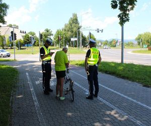 Policjanci z Nowego Sącza znowu w akcji. Tym razem sprawdzali kierowców jednośladów 