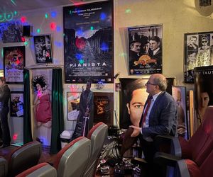 Sala kinowa w Zespole Szkół Akademickich 