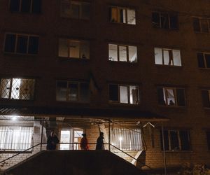 Ukraina. Zmasowany atak rosyjskich dronów na Dniepr