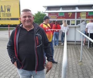 Kibice na meczu Korona Kielce - Legia Warszawa