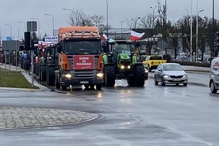 Protest rolników w Olsztynie 20 lutego [ZDJĘCIA]