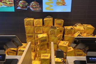 Minecraft Movie w McDonald's