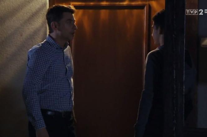 M jak miłość odc. 1393. Marek (Kacper Kuszewski), Mateusz Mostowiak (Krystian Domagała)