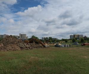 Park Jaworek w Tychach zamienił się w wielki plac budowy [ZDJĘCIA]