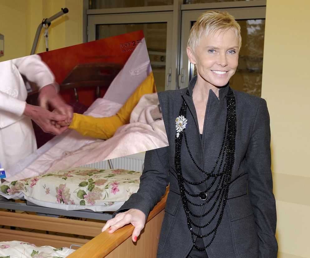 Ewa Błaszczyk pokazała chorą córkę w telewizji. Smutny widok