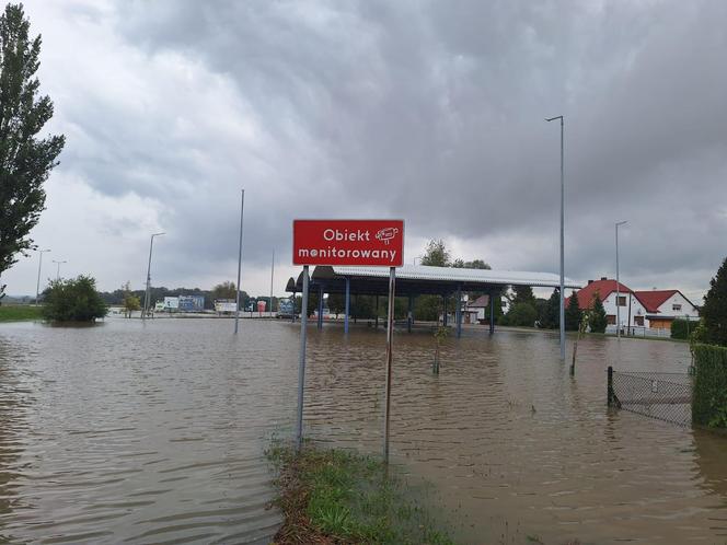 Chałupki zalane i odcięte od świata