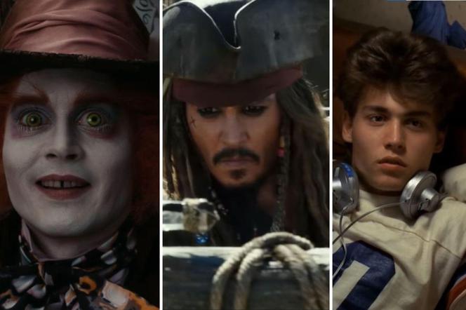 Johnny Depp – Alicja w Krainie Czarów (2010), Piraci z Karaibów: Zemsta Salazara (2017), Koszmar z ulicy Wiązów (1984)