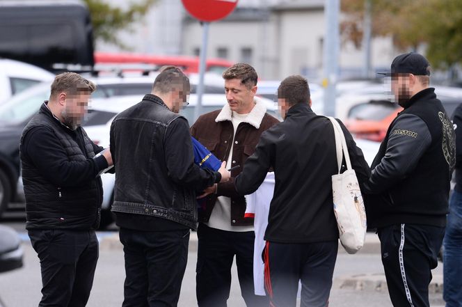 Robert Lewandowski przyjechał na zgrupowanie reprezentacji Polski