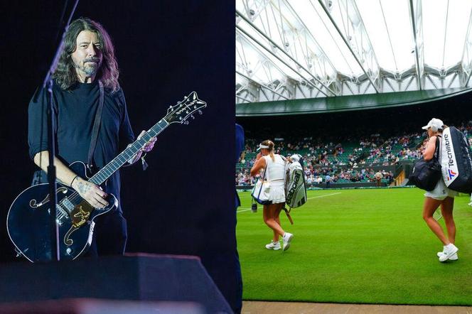 Dave Grohl elegancki jak nigdy. Lider Foo Fighters pojawił się na Wimbledonie