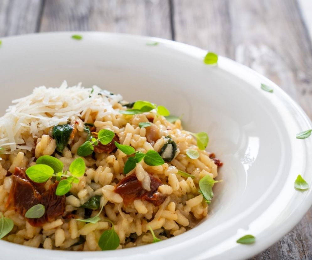 Kremowe risotto w ciekawym wydaniu. Zasmakuje każdemu