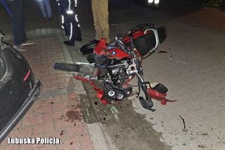 Bracia zginęli w wypadku pod Świebodzinem. Ich motocykl uderzył w zaparkowane auto 