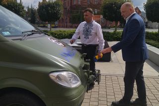 Bydgoska karetka przekazana Ukrainie