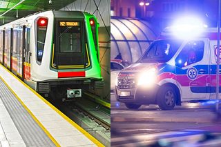 Ogromne utrudnienia w warszawskim metrze! Pociąg potrącił mężczyznę. Pięć stacji wyłączonych z ruchu