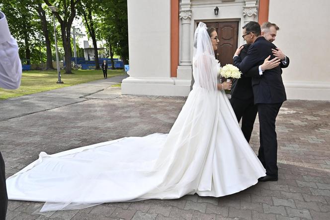 Suknie ślubne żon Michała Moskala i Jana Kanthaka